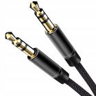 Cablu audio 3,5mm nylon AUX mini jack 95cm