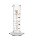 Odmerný valec sklenený nízky 250 ml, trieda B - GLASSCO