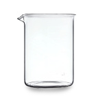 Pahare jos cu cioc, 600 ml, sticlă borosilicată (BORO 3.3), înălțime 125 mm, diametru 90 mm, ISO 3819, DIN 12331