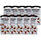 Baterii pentru aparatul auditiv 60 buc Rayovac tip 312/PR41