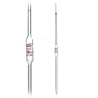 Pipetă de unică folosință, 2 ml, clasa B, scară maro – DIN 12690
