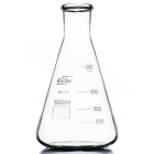 Erlenmeyer sticlă cu gât îngust 150 ml - BORO 3.3, ISO 1773