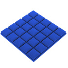 Panou acustic albastru CUB 50x50 cm grosime 5cm