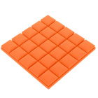 Panou acustic portocaliu CUB 50x50 cm grosime 5cm