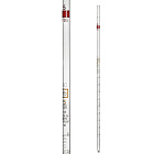 Pipetă multidimensională, 0,5 ml (0,01 ml), clasa AS, scară maro, cu certificat