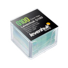 Krycie sklíčka Levenhuk G100, 24 x 24 mm, 100 ks pre optické mikroskopy