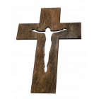 Cruce de lemn pentru perete 20x13x0,7cm
