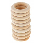 Cerc din lemn 10 buc 55mm lemn de fag