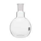 Plochodenná banka 100 ml, zábrus 19/26, borokremičité sklo BORO 3.3