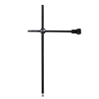 Suport pentru senzor de temperatură PT1000-A (tip nou), negru, Ø 10 mm, lungime 450 mm, braț 250 mm, pentru amestecătoarele seriei MS-H