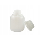 Sticlă 100ml HDPE și capac cu închidere incoloră