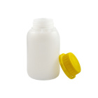 Sticlă 250ml HDPE și capac galben cu închidere