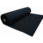 Țesătură nețesută moale din fetru negru 3mm 150x50cm 400g/m²