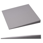 Panou acustic gri deschis KLIN oblic 50x50 cm grosime 5cm