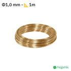 Sârmă de alamă Φ1,0 mm 1m