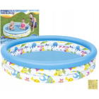 Piscină gonflabilă pentru copii rotundă Bestway 122 x 25 cm