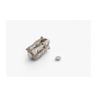 Magnet neodim cu adeziv 3M MW 8x2 N38