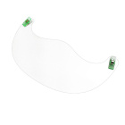 Protector de față transparent pentru ochelari cleme colorate