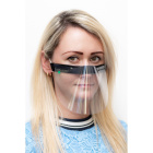 Protecție transparentă pentru față mască transparentă nas gură 21x12cm universală