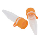 Eprubete Eppendorf cu dop portocaliu 1,5 ml, pachet de 50 bucăți