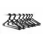 Umerașe din plastic negre 20 buc rotative