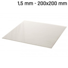 Tabla alpaca (argint nou) 200x200x1,5mm