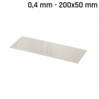 Tabla alpaca (argint nou) 200x50x0,4mm