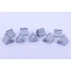 Picioare metalice pentru fitiluri din lemn 10buc