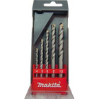 Set de burghie pentru beton 4-10mm ECONOMY MAKITA 5 bucăți