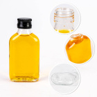 Sticlă de sticlă 10 buc 100ml 12cm plată