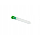 Eprubetă PP 16x65mm cu capac verde 50 buc