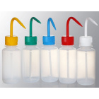 Sticlă picurătoare LDPE 1000 ml cu gât îngust și capac alb