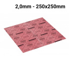 Placă de etanșare TEMAC Temafast Economy 250x250x2,0 mm