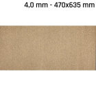 Placă de etanșare din plută și cauciuc 470x635x4,0 mm