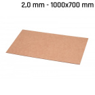 Placă de etanșare Lepenka - 1000x700x2,0 mm