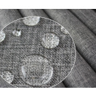 Țesătură impermeabilă imitație in gri închis 160x50cm 210g/m²​
