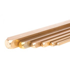 Bară pătrată alama 1m 8x8mm tijă metalică