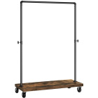 Cuier pe roți 103x40x162cm portabil pentru hol sau hol mare