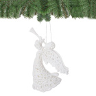 Decorațiune de Crăciun pentru pom înger alb 16cm