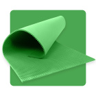 Panou acustic din spumă VLNY 200×100 cm 3 cm verde închis