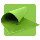 Panou acustic spumă VLNY 200×100 cm 2 cm verde deschis