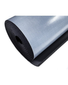 Spumă izolatoare autoadezivă cauciuc rezistent la apă 19mm 25x100cm ISOLMAT M19S