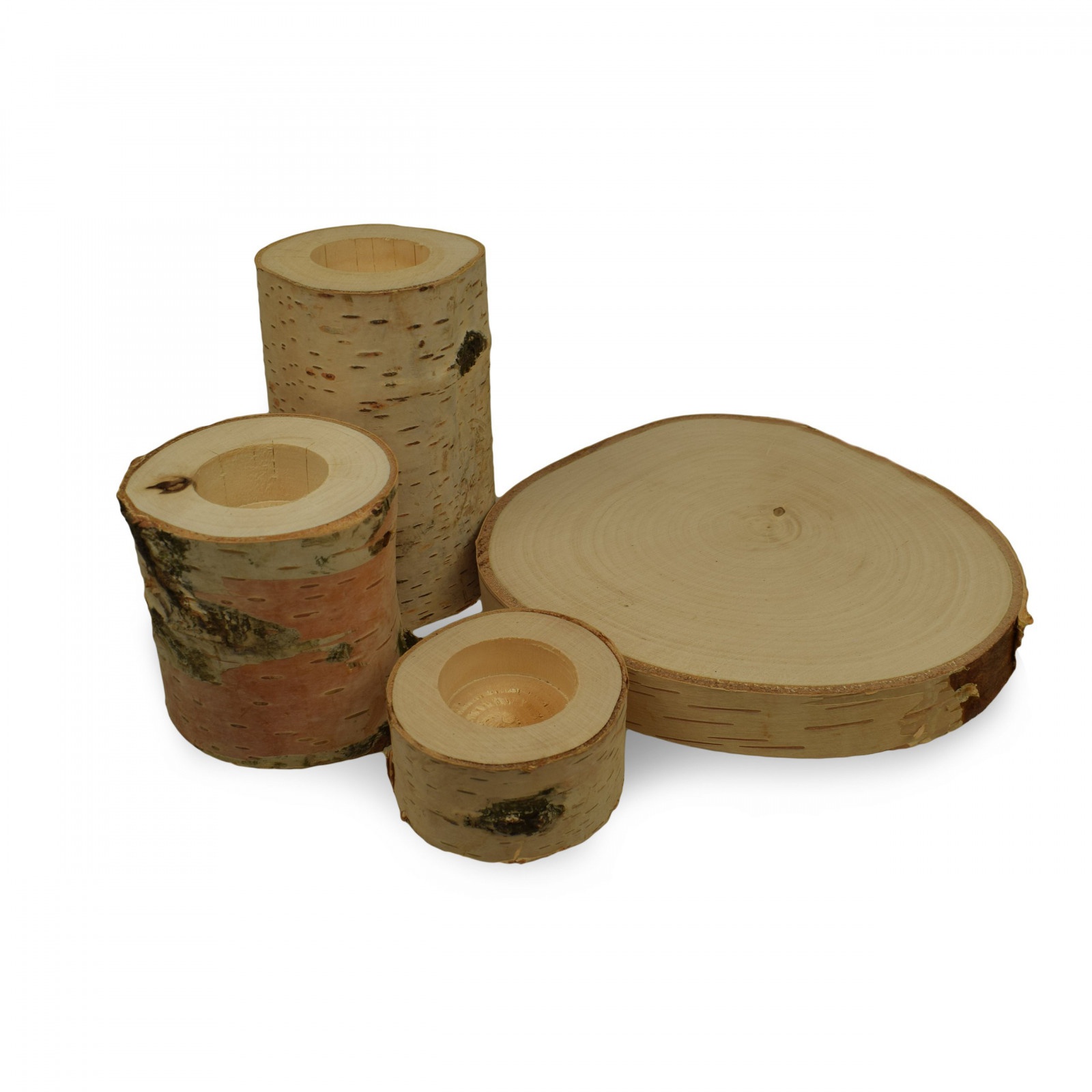 Sfeşnice din lemn de mesteacăn pentru masă 3 bucăți și placaj megamix.sk