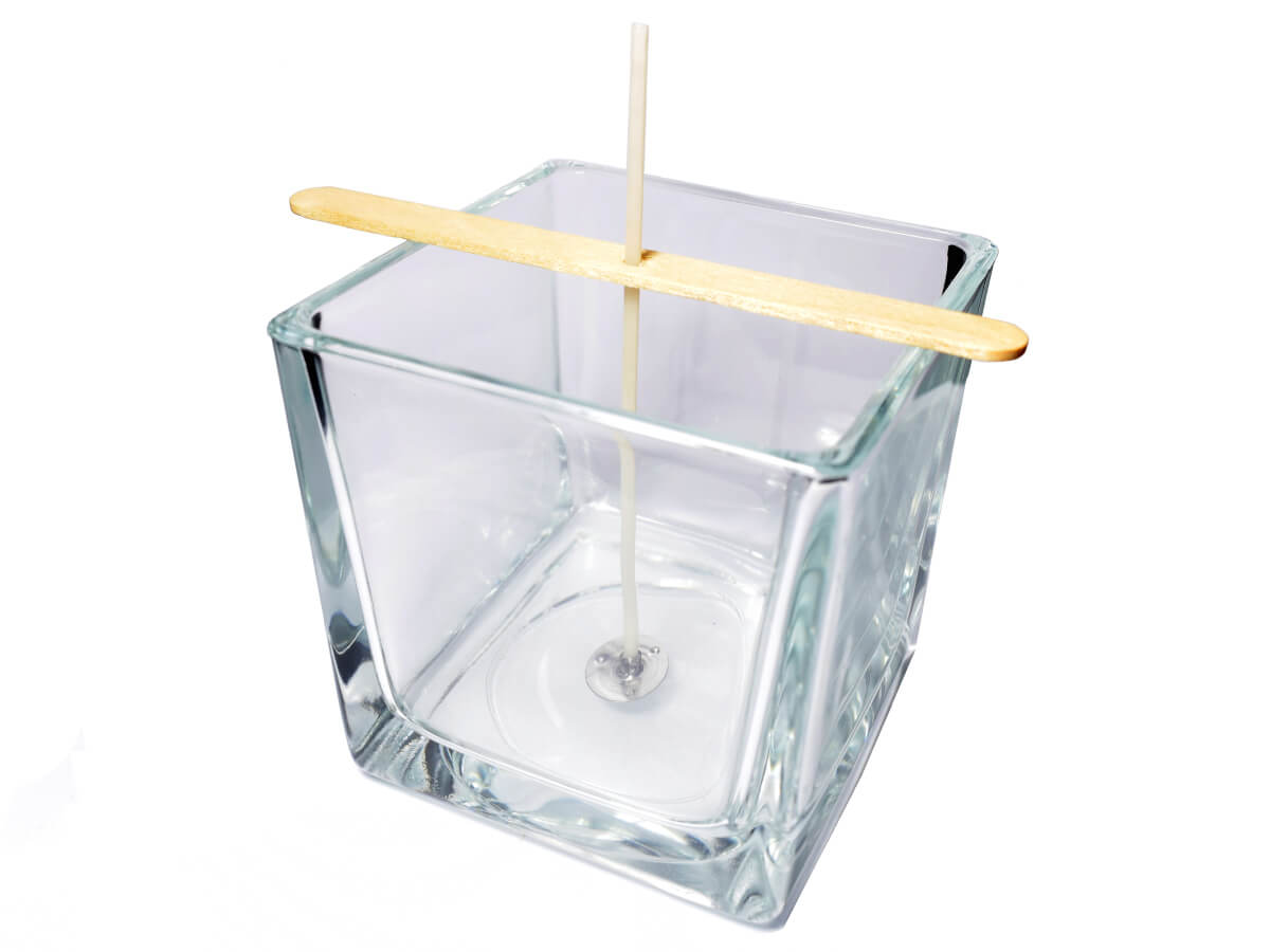 Bețișoare din lemn, suport pentru fitil