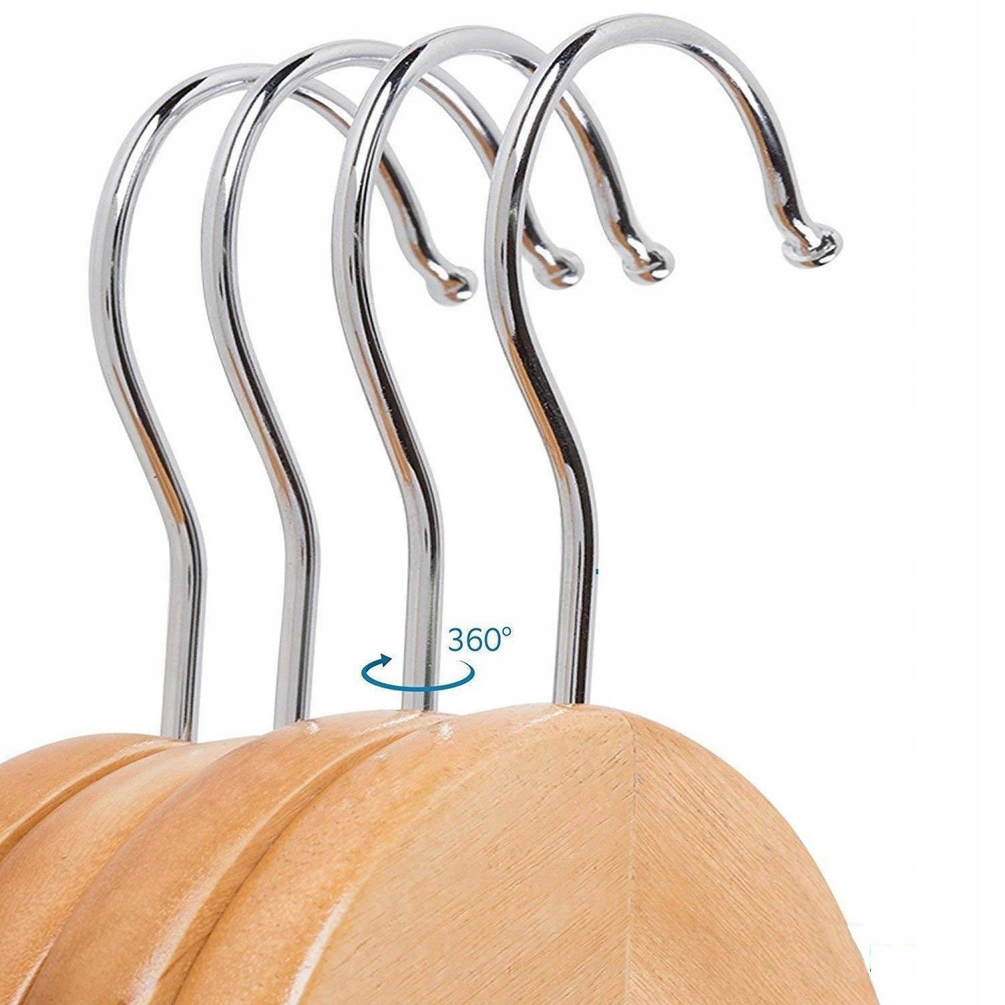 Umerașe din lemn 10 bucăți pentru haine megamix.sk