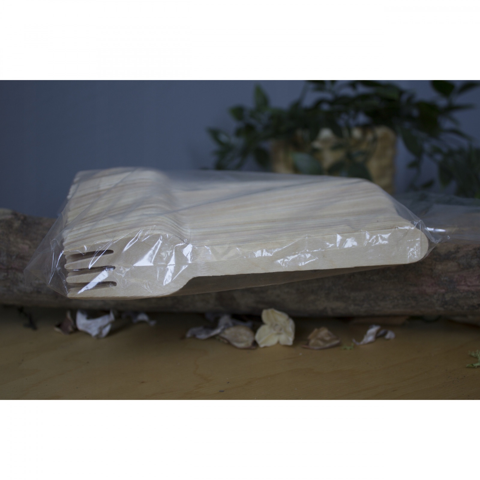 Furculițe de lemn 100buc 16cm Eco megamix.sk