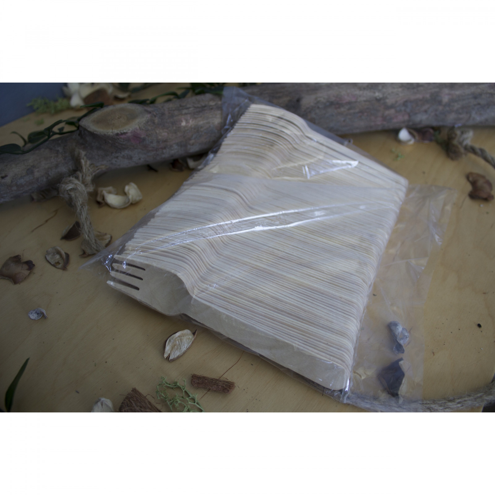 Furculițe de lemn 100buc 16cm Eco megamix.sk