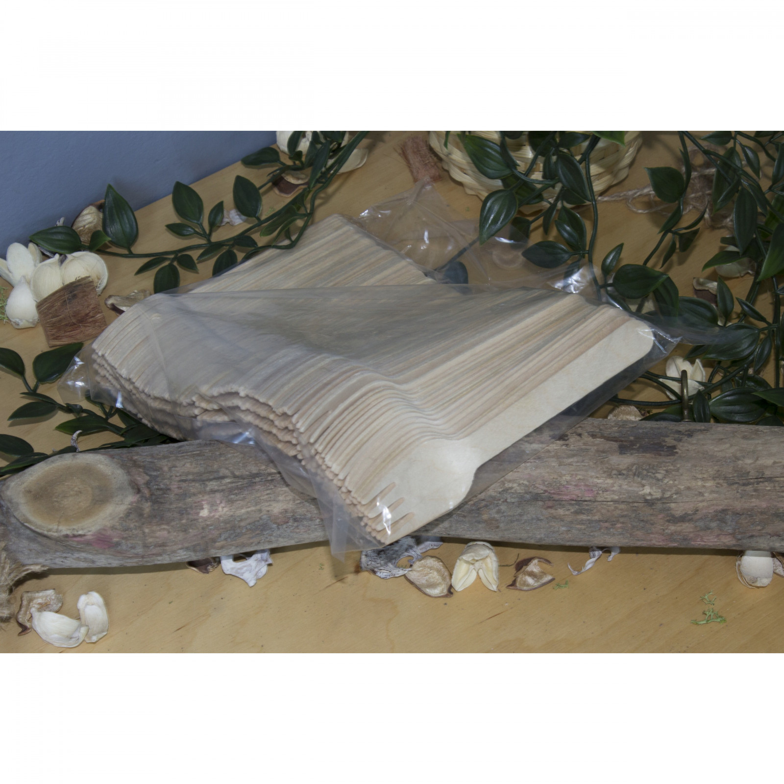 Furculițe de lemn 100buc 16cm Eco megamix.sk