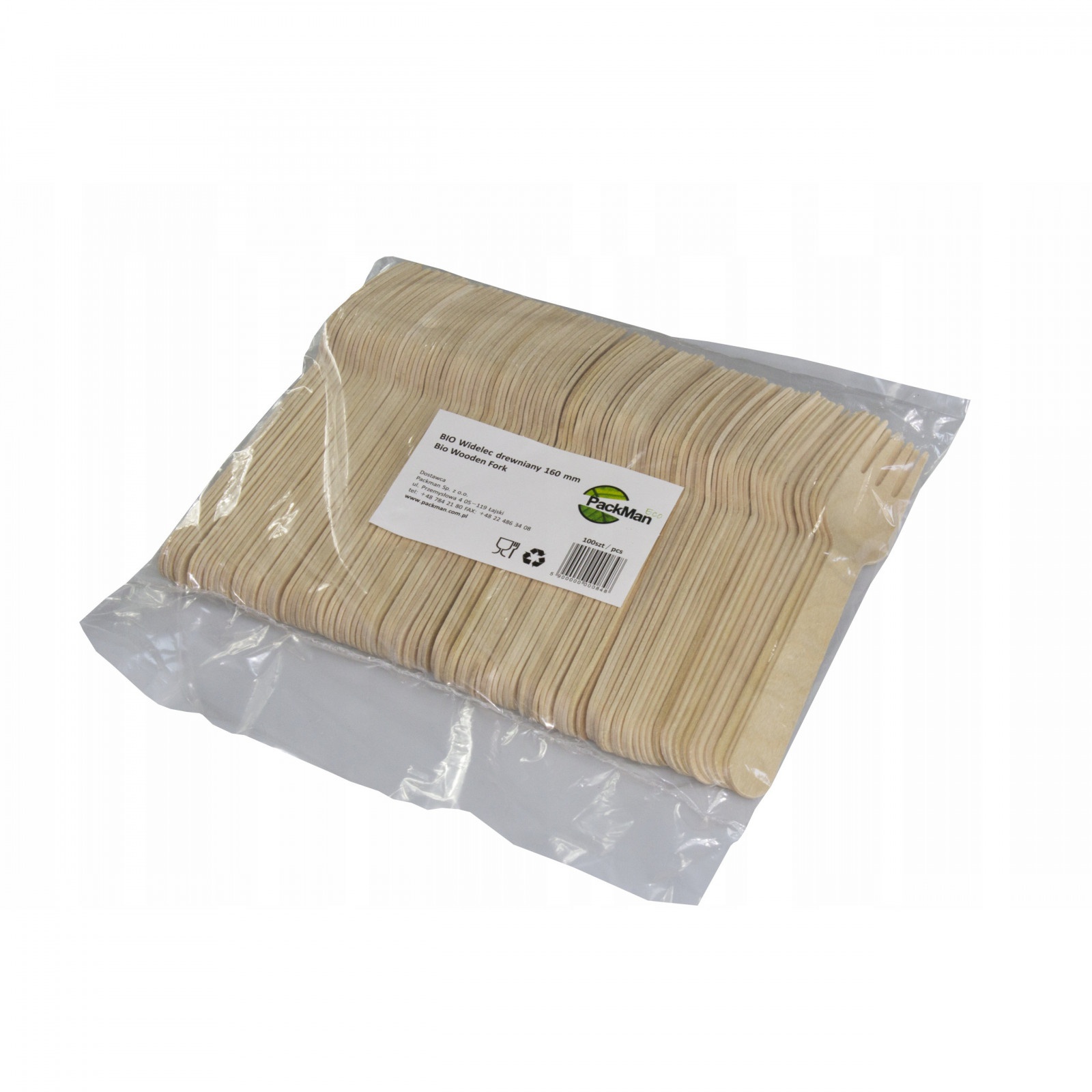 Furculițe de lemn 100buc 16cm Eco megamix.sk