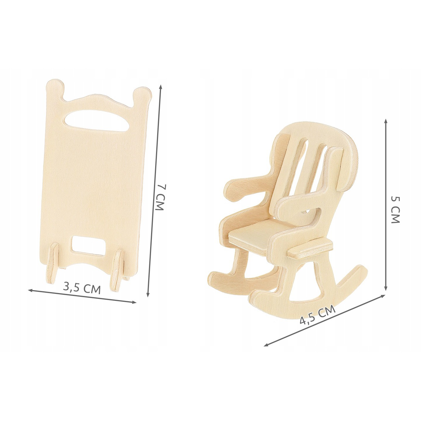 mobilier lemn pentru căsuță DYI Set 34 bucăți fă-o singur megamix.sk